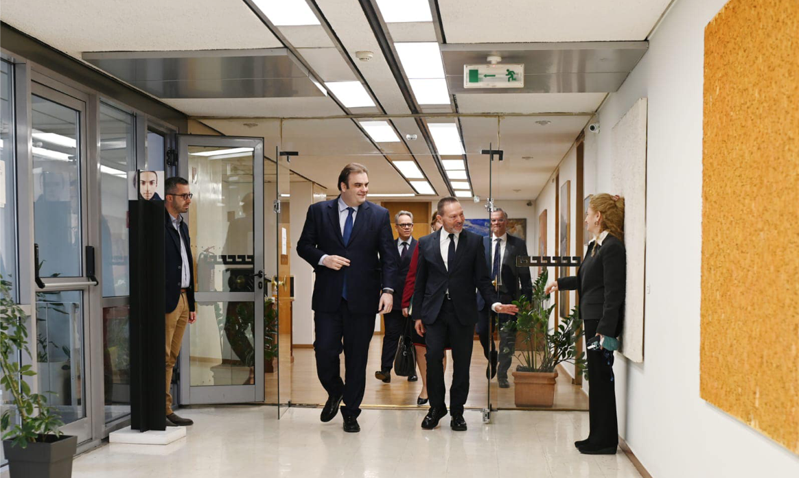 Κ. Πιερρακάκης: Συναντήσεις του Υπουργού Εθνικής Οικονομίας με τον Διοικητή της Τράπεζας της Ελλάδος και τον Υπουργό Ανάπτυξης